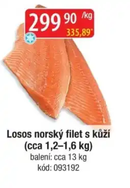 Qanto Losos norský filet s kůží nabídka