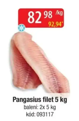 Qanto Pangasius filet nabídka