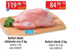 Qanto Kuřecí steak nabídka