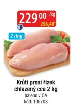 Qanto Krůtí prsní řízek chlazený nabídka