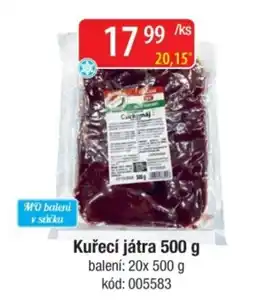 Qanto Kuřecí játra nabídka