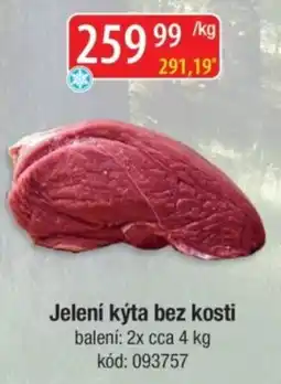 Qanto Jelení kýta bez kosti nabídka