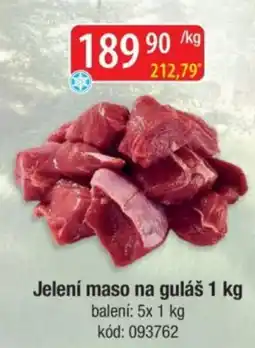 Qanto Jelení maso na guláš nabídka
