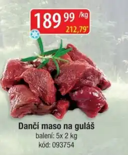Qanto Dančí maso na guláš nabídka