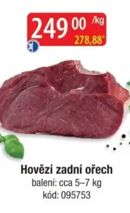 Qanto Hovězí zadní ořech nabídka