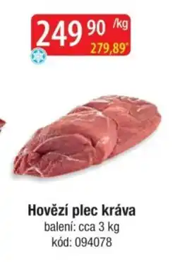 Qanto Hovězí plec kráva nabídka
