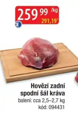 Qanto Hovězí zadní spodní šál kráva nabídka