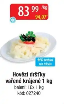 Qanto Hovězí dršťky vařené krájené nabídka
