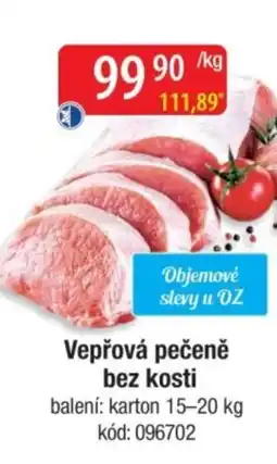 Qanto Vepřová pečeně bez kosti nabídka