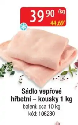 Qanto Sádlo vepřové hřbetní - kousky nabídka