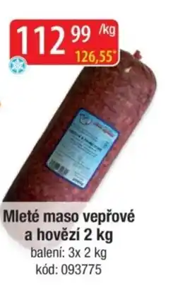 Qanto Mleté maso vepřové a hovězí nabídka