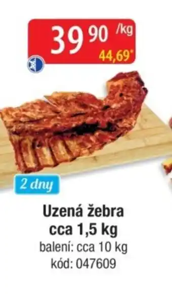 Qanto Uzená žebra nabídka