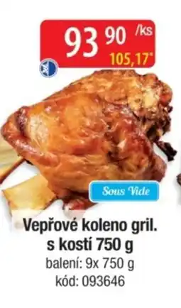 Qanto Vepřové koleno gril. s kostí nabídka