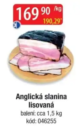 Qanto Anglická slanina lisovaná nabídka