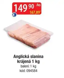 Qanto Anglická slanina krájená nabídka