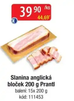 Qanto Slanina anglická bloček Prantl nabídka