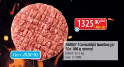 Qanto NAKUP šťavnatější hamburger syrový nabídka