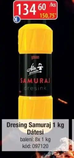 Qanto Dresing Samuraj Dátesi nabídka
