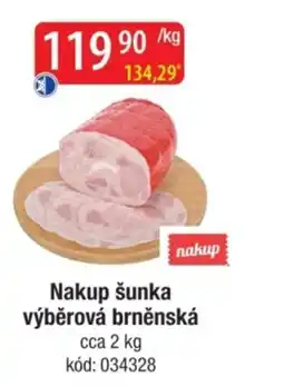 Qanto Nakup šunka výběrová brněnská nabídka