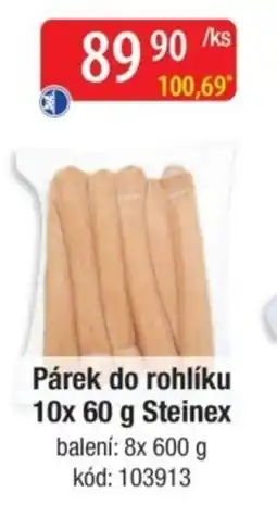 Qanto Párek do rohlíku Steinex nabídka