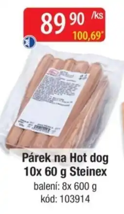 Qanto Párek na Hot dog Steinex nabídka