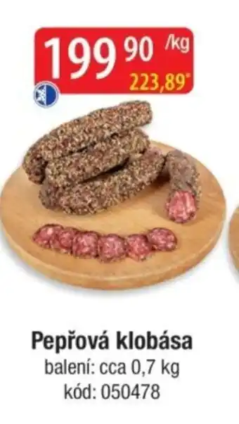 Qanto Pepřová klobása nabídka
