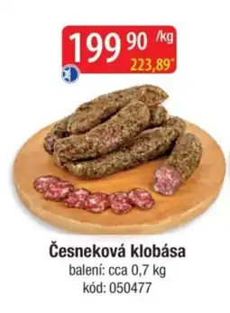 Qanto Česneková klobása nabídka
