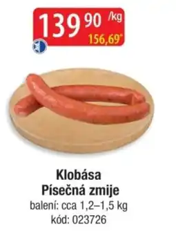Qanto Klobása Písečná zmije nabídka