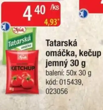 Qanto Tatarská omáčka, kečup jemný nabídka