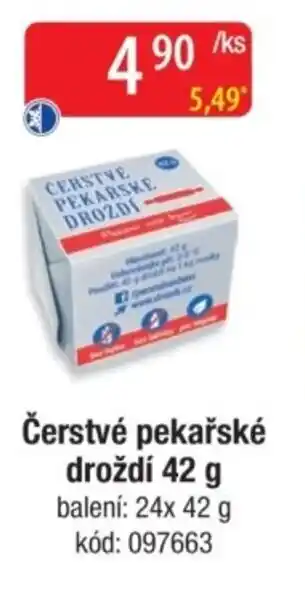 Qanto Čerstvé pekařské droždí nabídka
