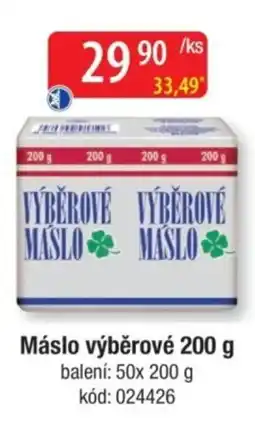 Qanto Máslo výběrové nabídka