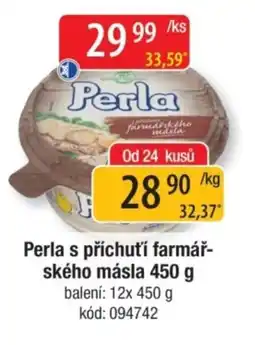 Qanto Perla s příchutí farmář- ského másla nabídka