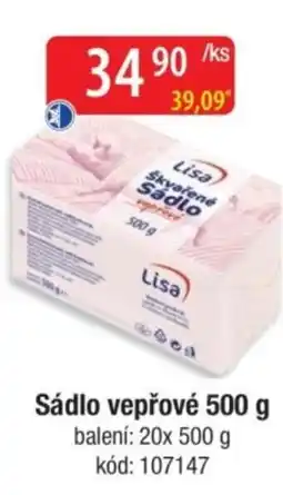 Qanto Sádlo vepřové nabídka