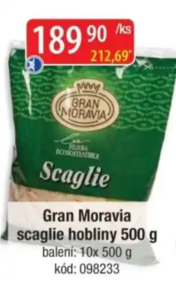 Qanto Gran Moravia scaglie hobliny nabídka