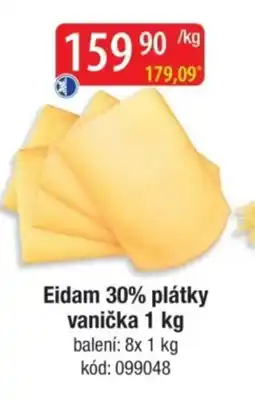 Qanto Eidam 30% plátky vanička nabídka
