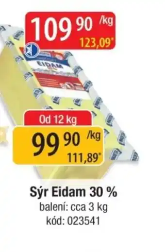 Qanto Sýr Eidam 30% nabídka