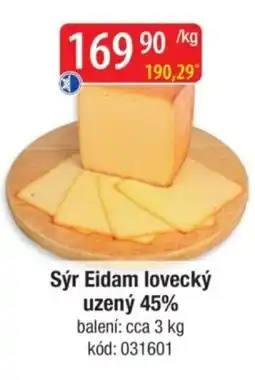 Qanto Sýr Eidam lovecký uzený 45% nabídka