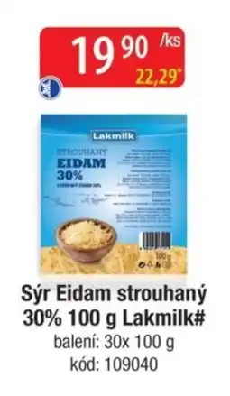 Qanto Sýr Eidam strouhaný 30% Lakmilk# nabídka