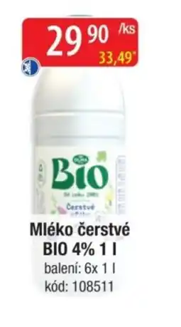 Qanto Mléko čerstvé BIO 4% nabídka
