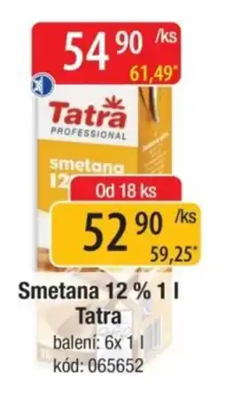 Qanto Smetana 12% Tatra nabídka