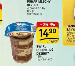 Flop SWIRL PUDINKOVÝ DEZERT nabídka