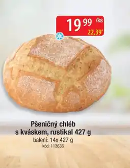 Qanto Pšeničný chléb s kváskem, rustikal nabídka