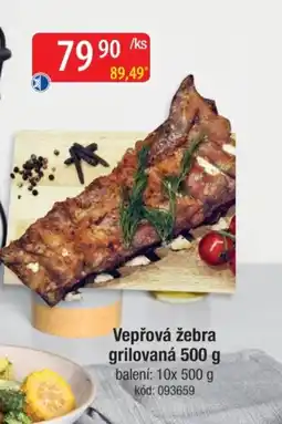 Qanto Vepřová žebra grilovaná nabídka
