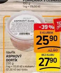 Flop ASPIKOVÝ DORTÍK nabídka