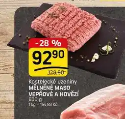Flop MĚLNĚNÉ MASO VEPŘOVÉ A HOVĚZÍ nabídka