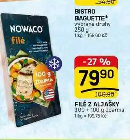 Flop FILÉ Z ALJAŠKY 300 +100 g zdarma nabídka