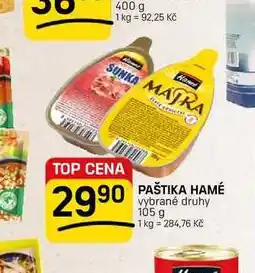 Flop PAŠTIKA HAMÉ vybrané druhy nabídka