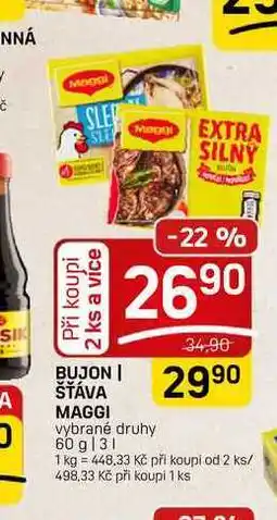 Flop BUJON l ŠŤÁVA MAGGI nabídka