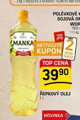 Flop ŘEPKOVÝ OLEJ nabídka