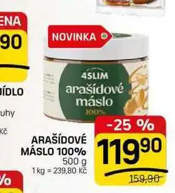 Flop ARAŠÍDOVÉ MÁSLO 100% nabídka